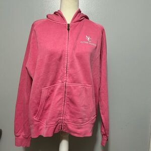 Beacon Point Pink Outer Banks, NC zip up Hoodie size XXL